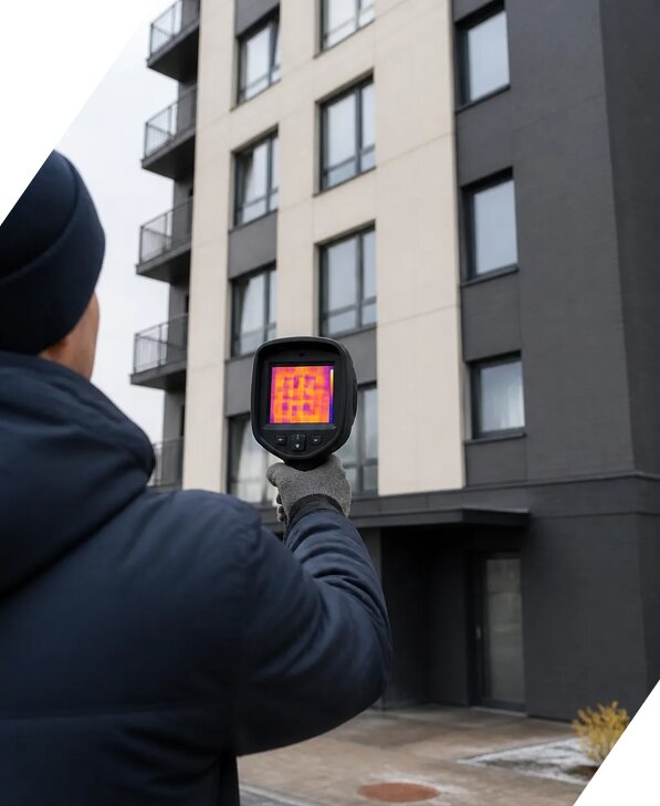Тепловизионное обследование зданий в Заинске от 5085 р. | ЭкспертизаРоссия
